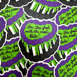 Ghost with the Most Cake Sticker