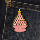 Ceramic Tree Lapel Pin