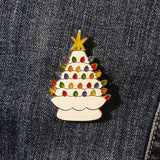 Ceramic Tree Lapel Pin