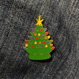 Ceramic Tree Lapel Pin